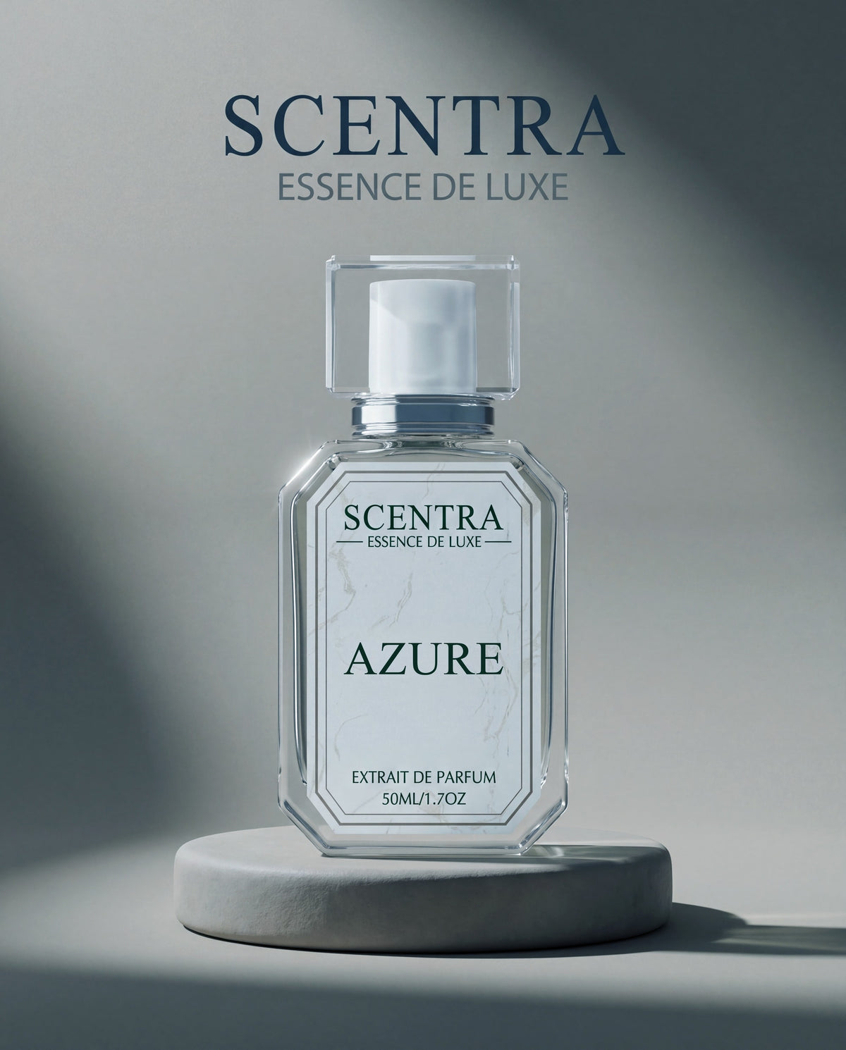 Scentra Azure extrait de parfum 50ml bottle